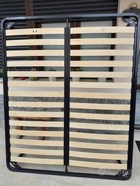 Rete per letto matrimoniale in doghe