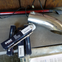 Candelette punto multijet. Scarico 55 mm. Stop led