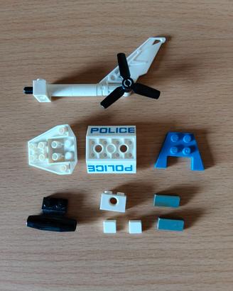 LEGO Elicottero polizia incompleto