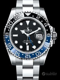 Rolex Gmt Batman 126710BLNR 2022 like new  full