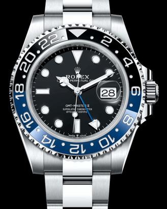 Rolex Gmt Batman 126710BLNR 2022 like new  full
