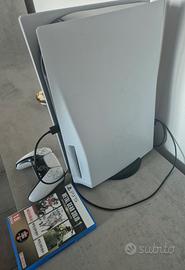 playstation 5 lettore+joystick e mgs master vol1