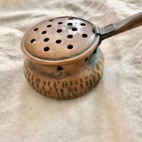 Scaldino d’epoca da cuscino in rame  ‘900