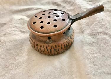 Scaldino d’epoca da cuscino in rame  ‘900