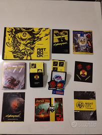 Cyberpunk 2077 collector edition gadget + libri - Console e Videogiochi In  vendita a Roma