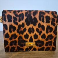 Borsa a tracolla leopardato
