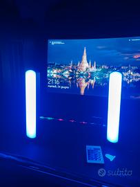 Set 2x Luci RGB "Ambient Light" con Telecomando 
