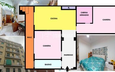 COMODO TRILOCALE SU 2 ARIE CON CANTINA!