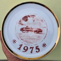 Piero Fornasetti piatto Salone auto Torino 1975