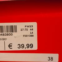 Scarpe invernale  bambino. Numero 38