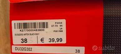 Scarpe invernale  bambino. Numero 38