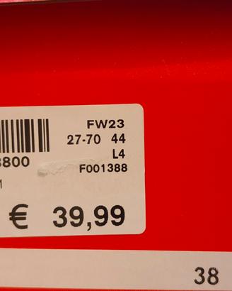 Scarpe invernale  bambino. Numero 38