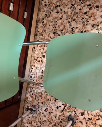 6 Sedie vintage in formica anni 60