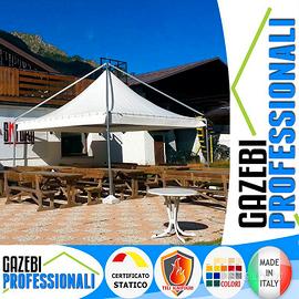 Gazebo certificato 3x4 PVC catering fiera giardino
