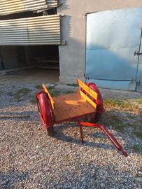 Carretto rimorchio per Moto Guzzi d'epoca
