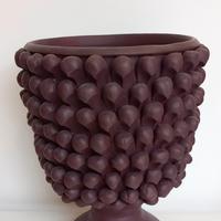 Vaso in ceramica mezza pigna siciliana