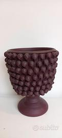 Vaso in ceramica mezza pigna siciliana