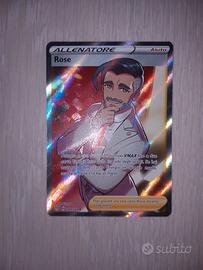 Carte Pokemon Rose 189/189 Allenatore Rara Ita NM