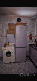 Frigo e lavatrice funzionante