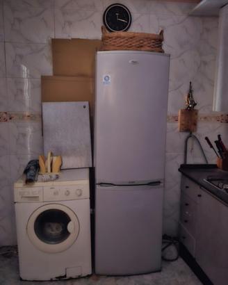 Frigo e lavatrice funzionante