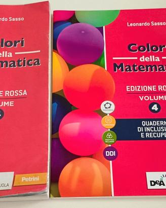 COLORI DELLA MATEMATICA-EDIZIONE ROSSA