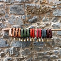 Collari in cuoio con campanella