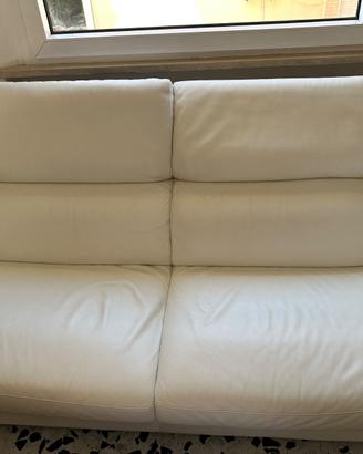 DIVANO IN VERA PELLE BY POLTRONE SOFA'