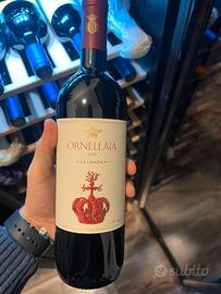 Ornellaia 2018 etichetta d’artista