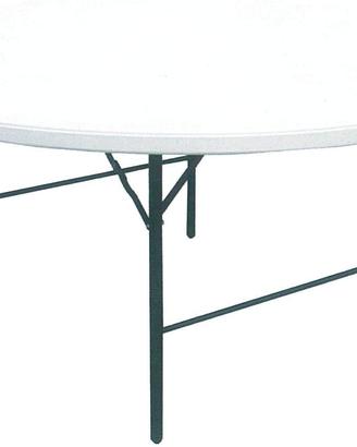 Tavolo tavolino rotondo 180CMXH74 richiudibile