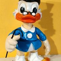 Pupazzo Zio Paperone Ledraplastic anni 60 70 gomma