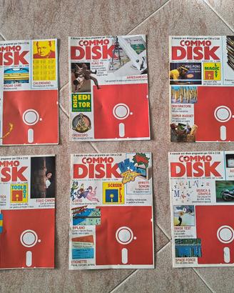 12 riviste vintage per computer Commodore