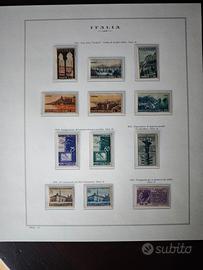 Francobolli Italia 1953-54