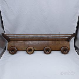 APPENDI ABITI LEGNO 4 POMELLI TONDI