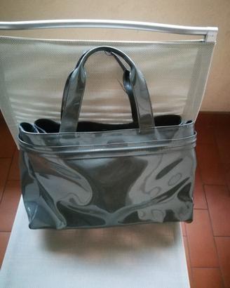 Borsa da donna marca ARMANI JEANS, col. verde