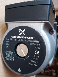 Pompa GRUNDFOS UPS 15-50 AO per caldaia FERROLI