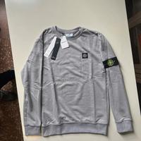 CREWNEK STONE ISLAND GRIGIA