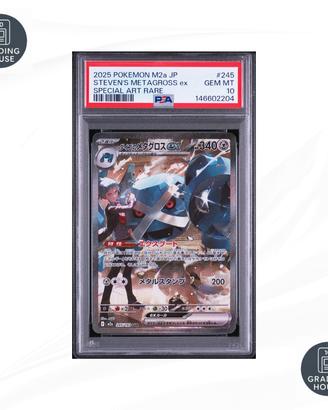PSA 10 STEVEN'S METAGROSS EX M2A 245 MEGA DREAM EX