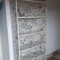 Libreria + Scrivania + Sedia + Lampada