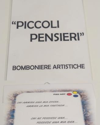 piccoli pensieri...REGALA UN PO D'ARTE 