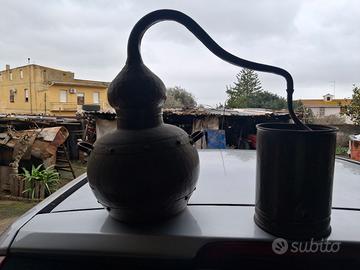 alimbico antico da 5 litri