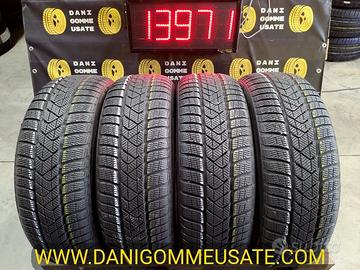 4 gomme 205 55 17 invernali 85% pirelli dot20