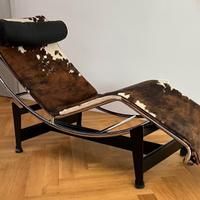 ALIVAR Chaise longue in pelo di cavallino
