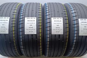 4 GOMME 225 45 19 MICHELIN RIF3292