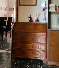 Cassettiera scrittoio anni 70