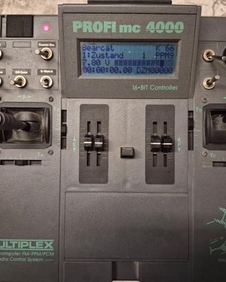 Radiocomando Multiplex Profi MC4000 35 M + 2, GHz