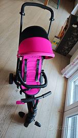 Triciclo passeggino smart trike 6in1