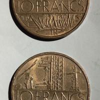 10 franchi francese anni 1976/1977
