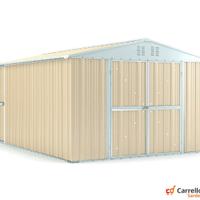 Box capanno acciaio lamiera 327x459cm avorio