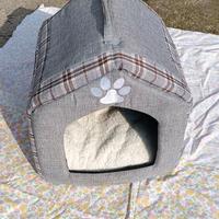 cuccia casetta morbida per cani o gatti