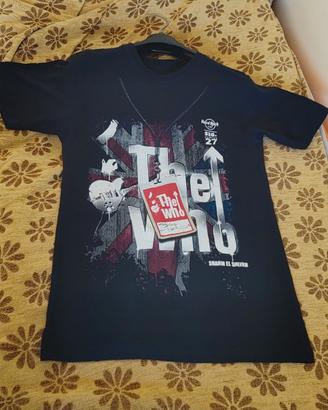 T-shirt hard rock cafe the who, tg S/M